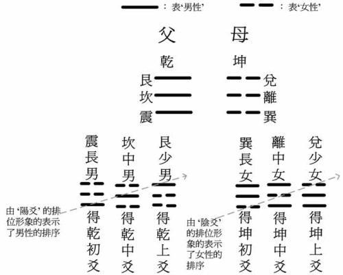 伏羲先天八卦图解「伏羲八卦图原图」