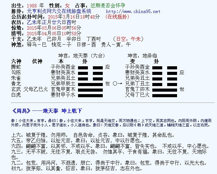 64卦象_卦象查询_周易卦象64卦象图解