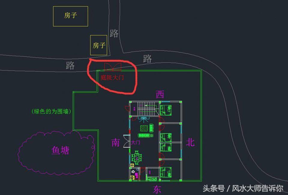 老人说，“山管人丁水管财，远离“六大恶水”是生财的第一步