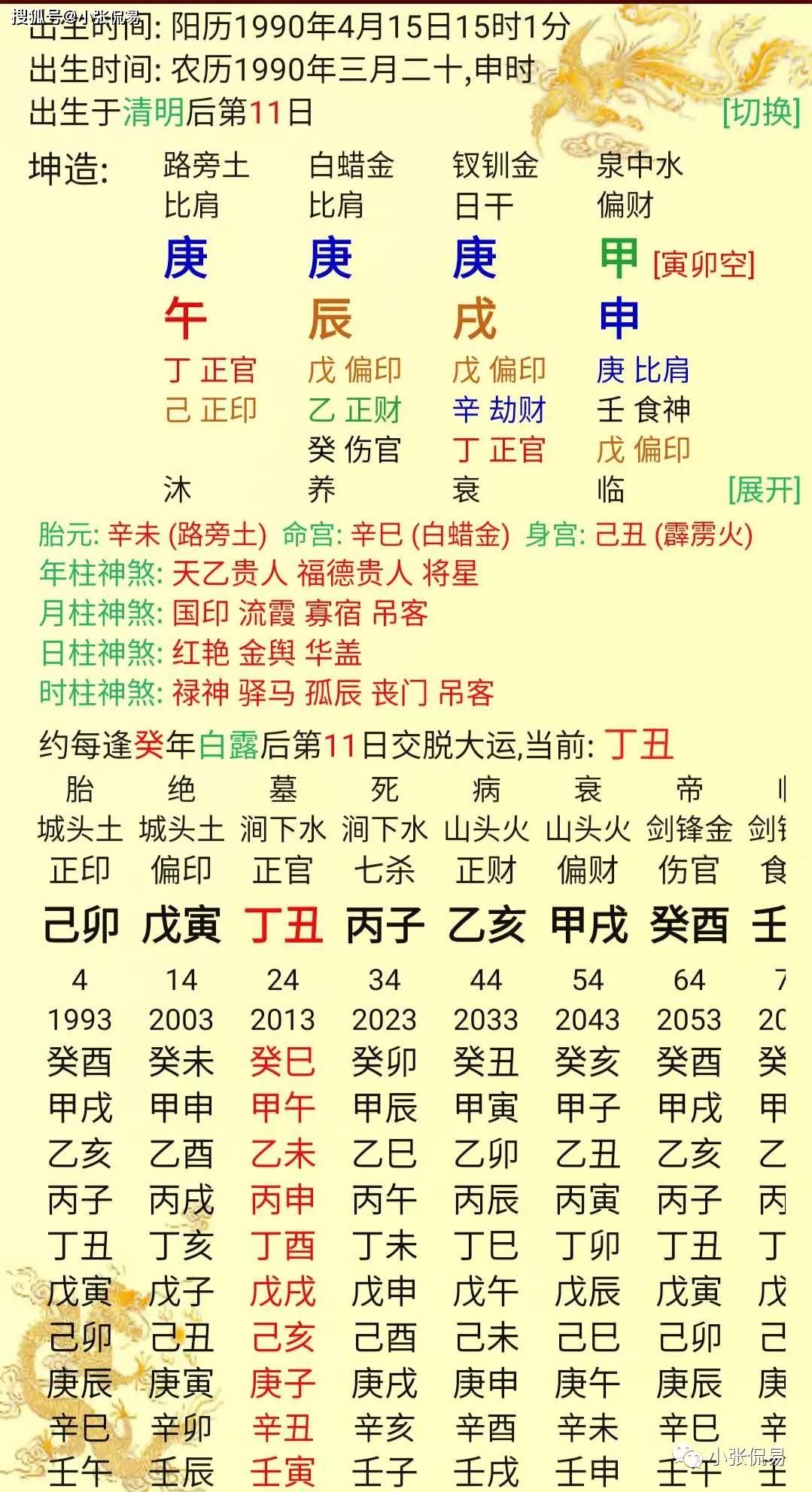 好的四柱八字排盘软件介绍：八字排盘的一个软件